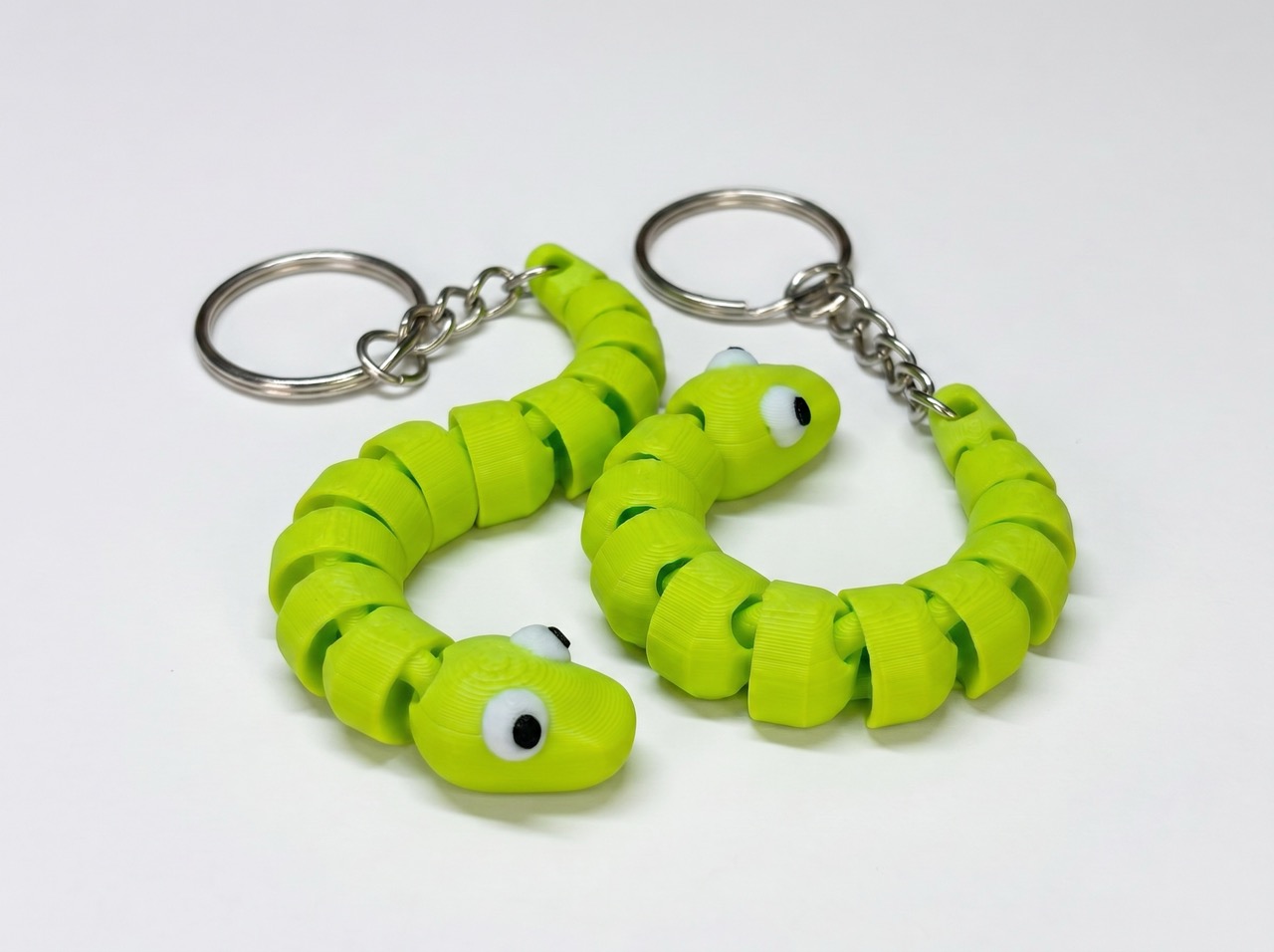 3D keychain Snake